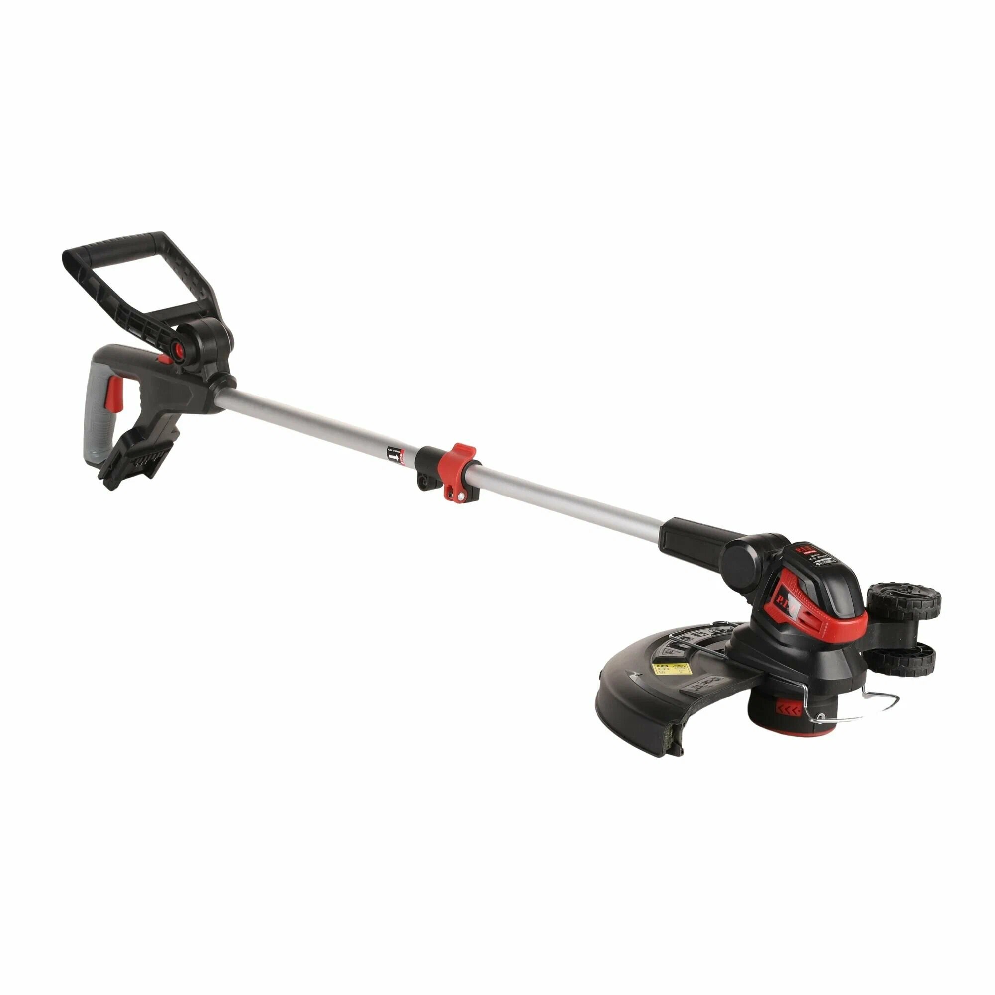 Триммер аккум. P.I.T. PTR20H-300A/1 (20В, Ø300мм, леска 1,6мм*5,3м, 1акб, ЗУ, телескоп, колеса)