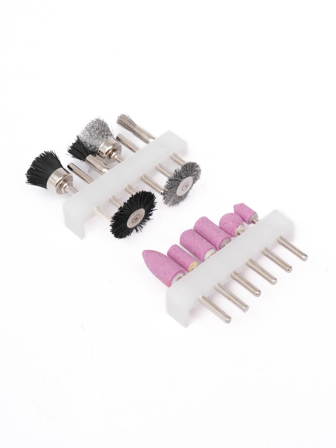 Набор гравировальных насадок LIT 12 шт, для граверов, для гравировки, зачистки, полировки — фото 1