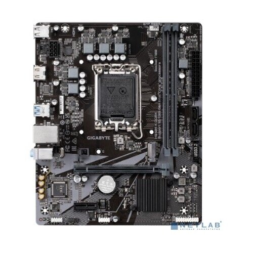 Gigabyte Материнская плата Gigabyte H610M K DDR4 H610M K DDR4 RTL Socket 1700 IntelH610 2xDDR4-3200 HDMI 1xPCI-Ex16 1xPCI-Ex1 2xSATA3RAID 01510 1xM2 8Ch Audio GLan 42xUSB20 22xUSB32 mATX RTL 10 1207900₽