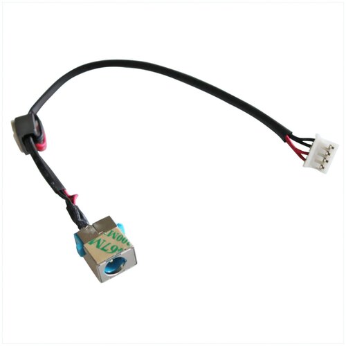 Разъем питания Acer E1-571 E1-571G (5.5x1.7) с кабелем p/n: 50. PSV02.001 power connector разъем питания для ноутбука acer aspire v3 531 v3 531g v3 551 v3 551g v3 571 pn 50 rzgn2 001 65w с кабелем