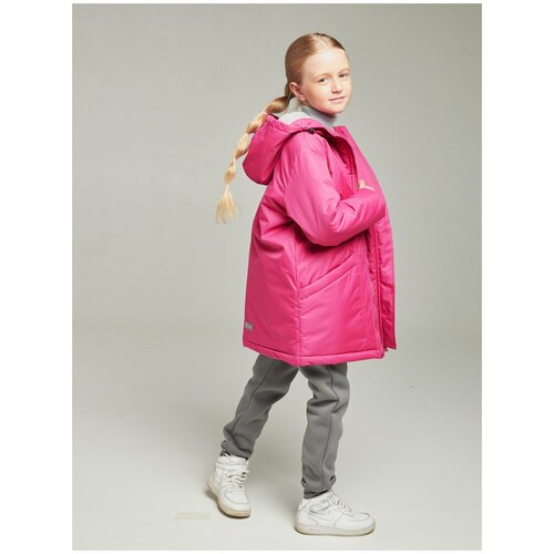 Куртка Lemive, размер 34-128, фуксия lemive размер 34 128 розовый
