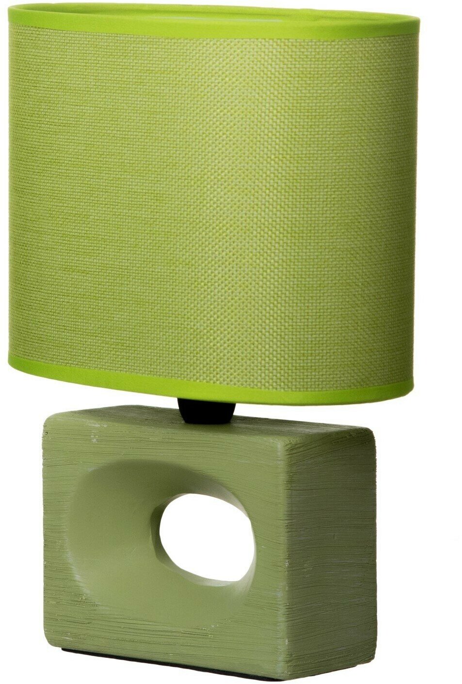 Настольная лампа "Мишель" Е14 40Вт зеленый 12,5х20х27 см - фотография № 7