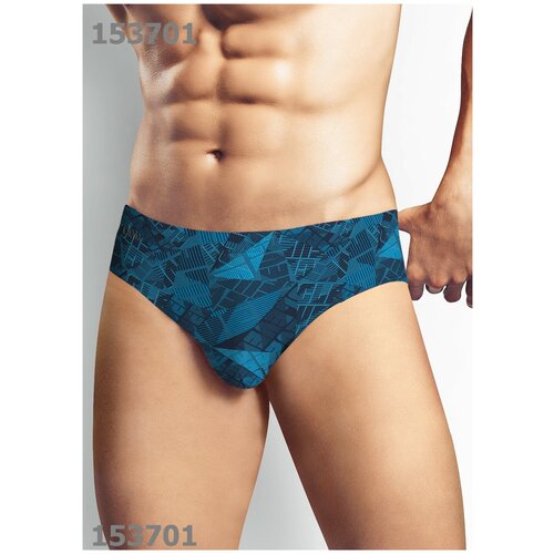 Плавки слипы CLEVER размер 48 синий 995₽