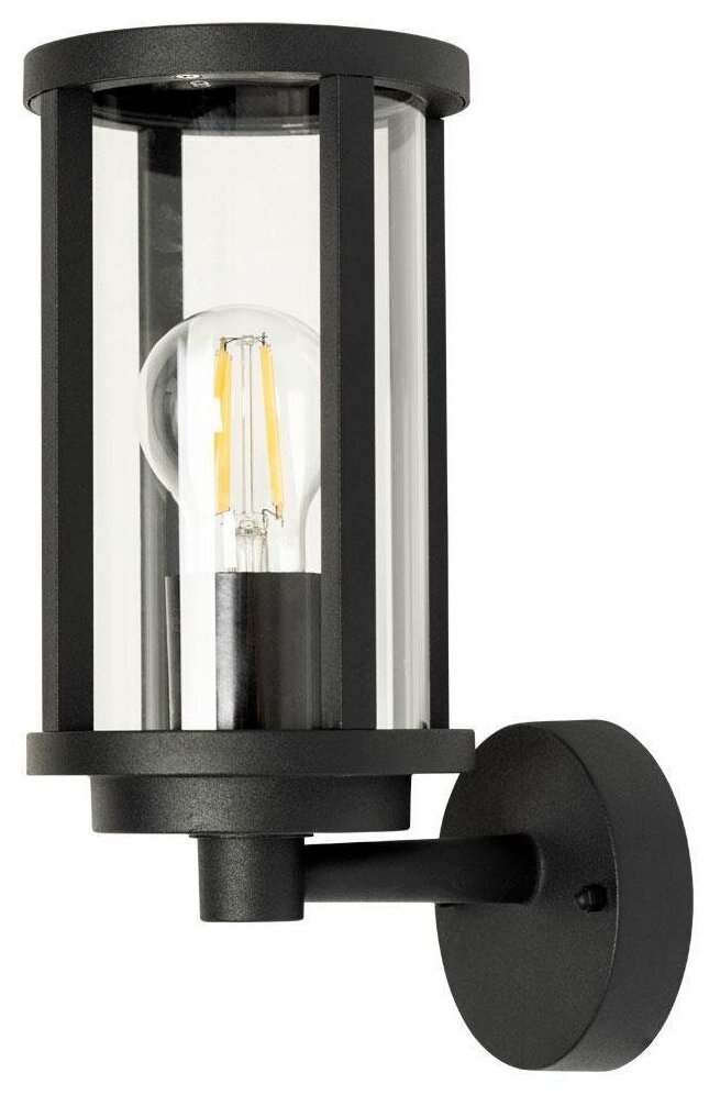 Уличный настенный светильник Arte Lamp Toronto A1036AL-1BK