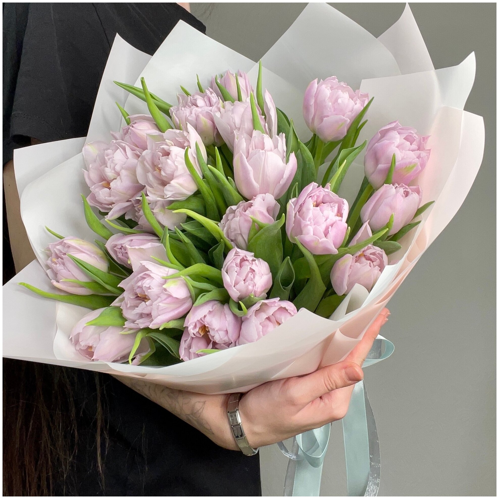Букет пионовидных тюльпанов Ver Flowers