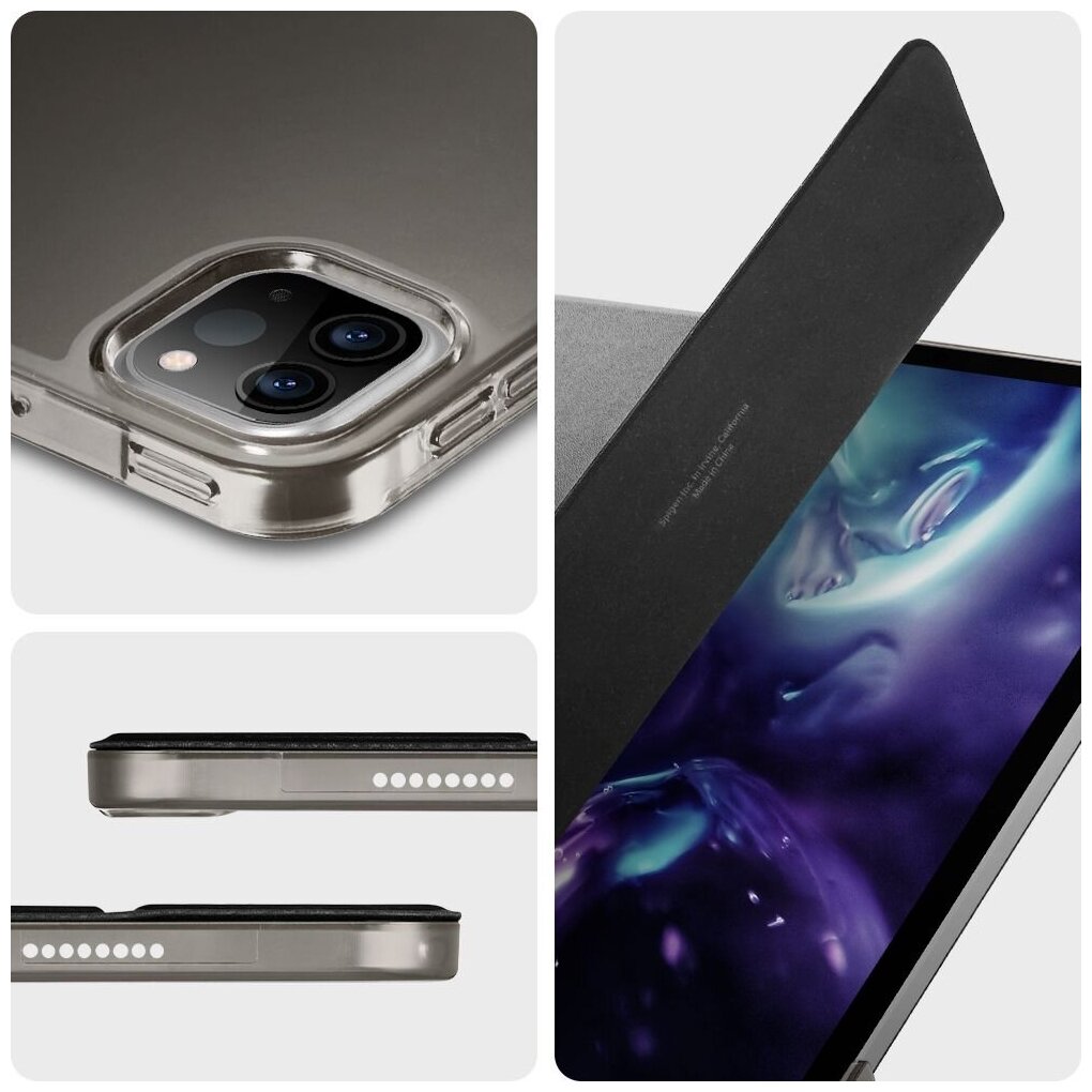 Чехол Spigen (ACS02887) для iPad Pro 11'' 2021 (Black) - фото №3