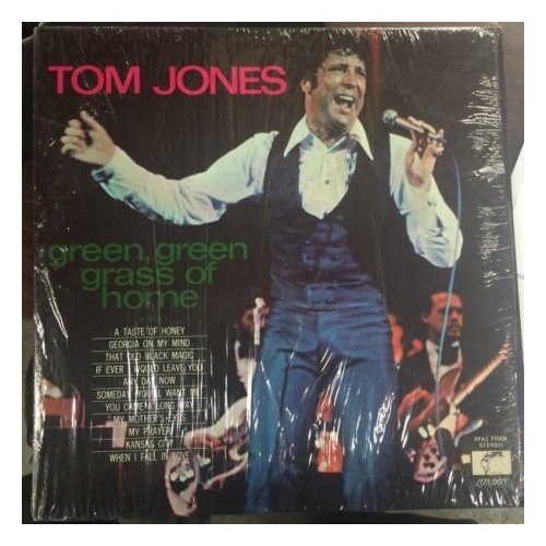 Старый винил, Parrot, TOM JONES - Green, Green Grass Of Home (LP , Used)