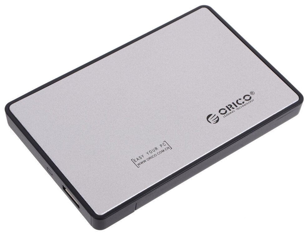 Внешний контейнер для HDD ORICO 2588US3-SV (серебристый) 2.5" USB 3.0