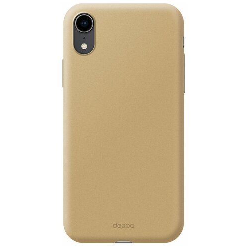 фото Чехол-накладка deppa air case для apple iphone xr золотой