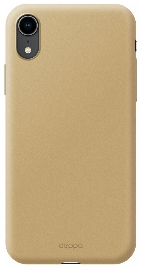Чехол Deppa Air Case для Apple iPhone Xr, золотой