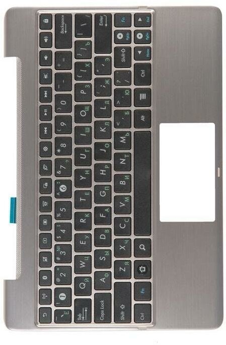 Клавиатура (keyboard) для Asus Transformer Pad Prime TF201 серебристая, TF201