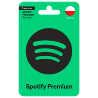 Подписка Spotify Premium на 3 месяца / Код активации Спотифай Премиум / Подарочная карта / Gift Card (Польша)