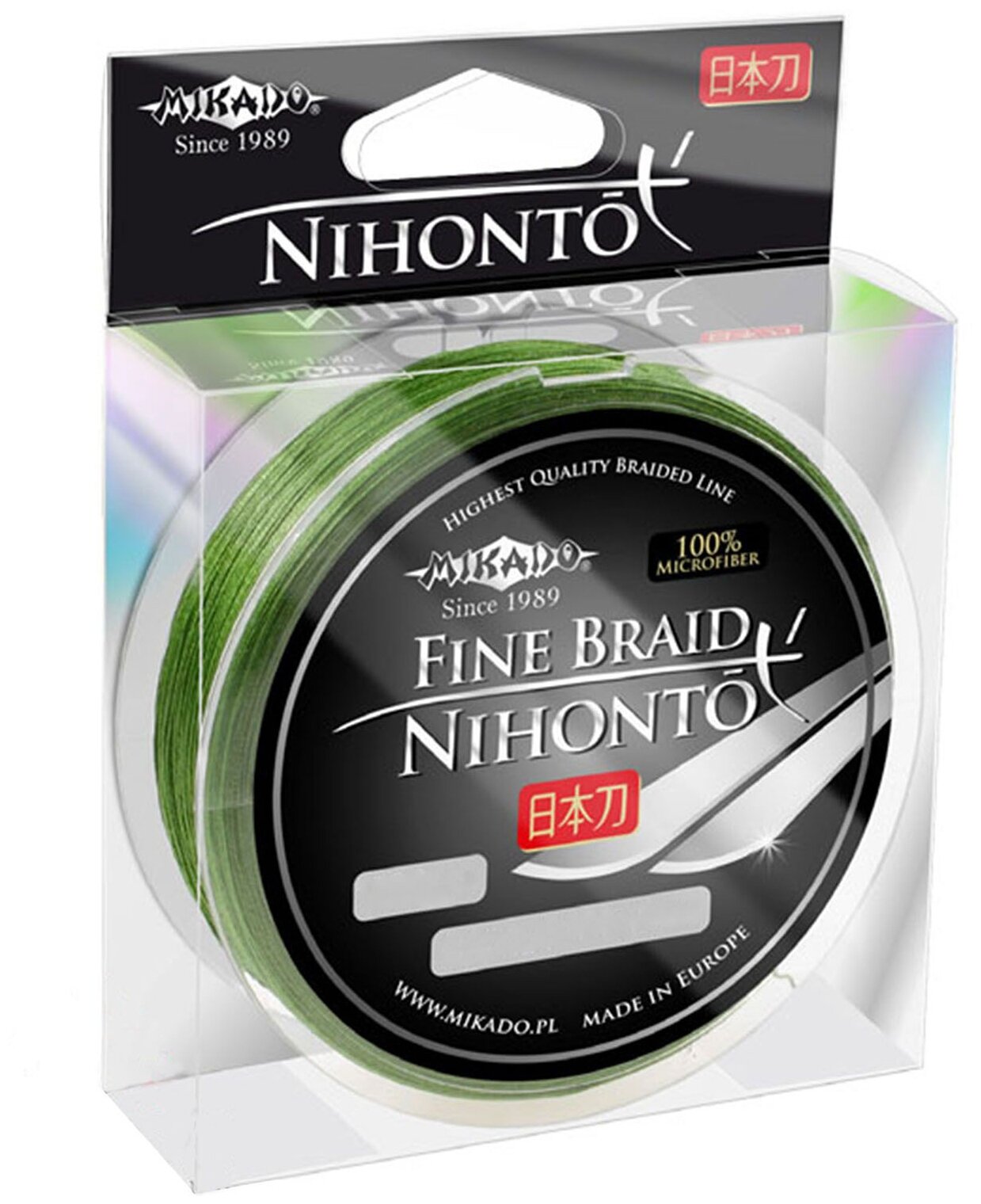 Плетеный шнур MIKADO Nihonto Fine Braid