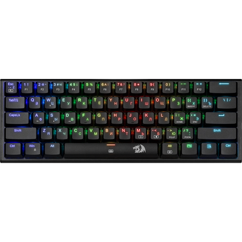 REDRAGON Anivia RGB, тихая, 61 клавиш, механическая