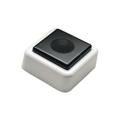 Кнопка звонка (выключатель для бытовых электрических звонков) | код ВЗ1-01 черн. | Тритон ( упак.4шт.)
