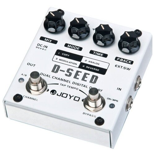 Гитарная педаль эффектов/ примочка Joyo D-SEED Dual Channel Digital Delay