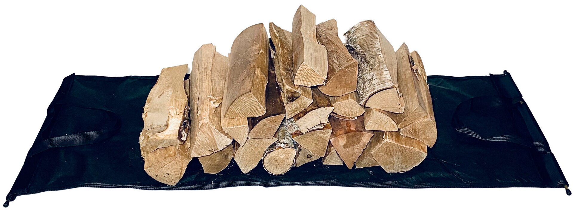 Набор инструментов для заготовки дров KOLUNDROV: ручной дровокол Стандартный + сумка-переноска для дров - фотография № 10