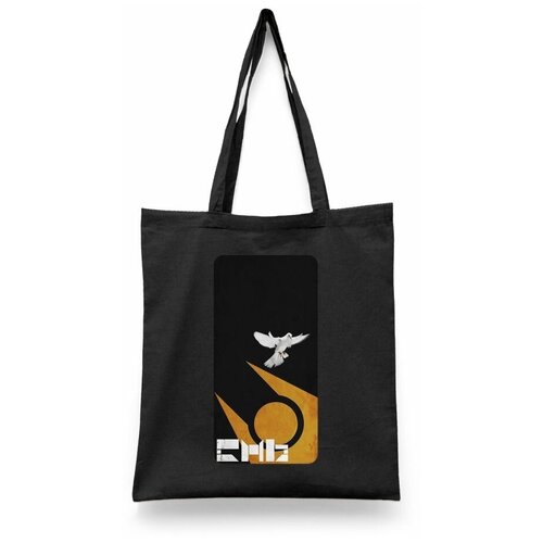 фото Сумка шоппер каждому своё, черный