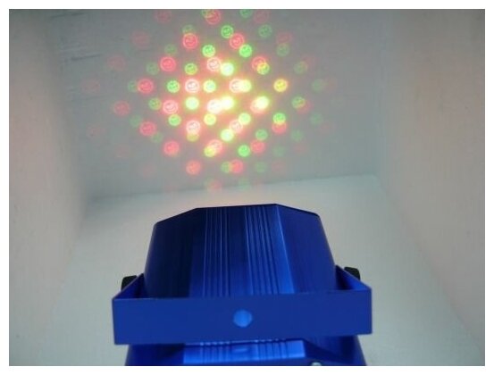 Новогодний лазерный проектор (Цветы, бабочки, точки)