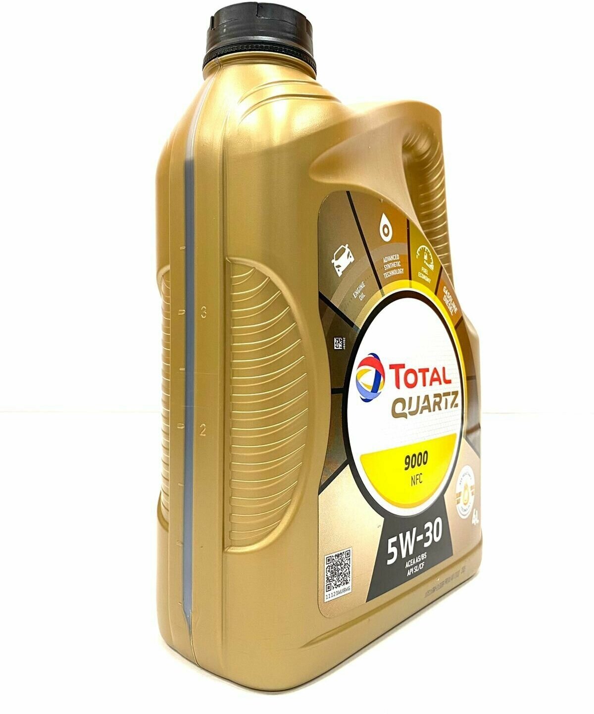 Синтетическое моторное масло TOTAL Quartz 9000 NFC 5W-30, 4 л, 1 шт.