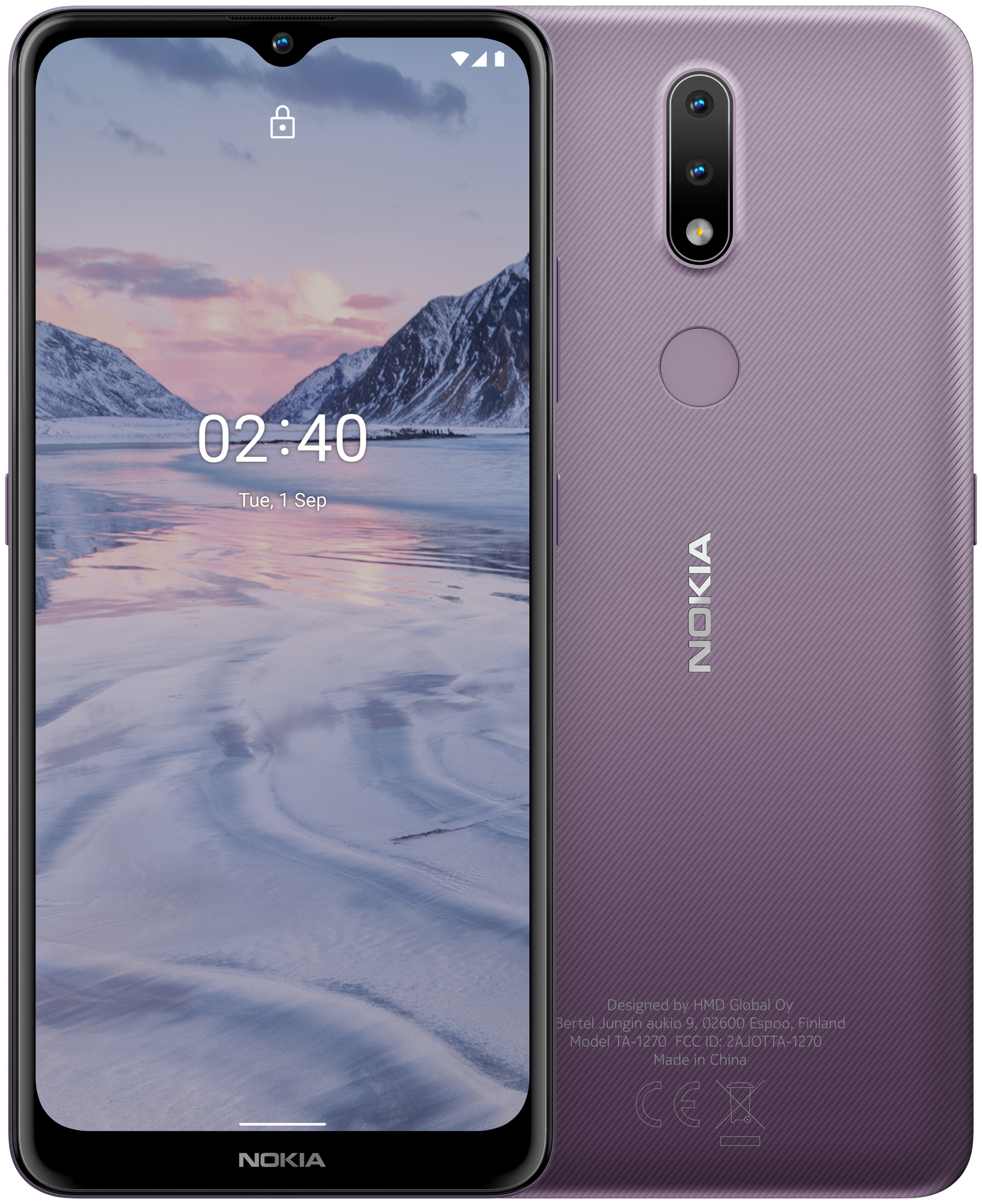 Смартфон Nokia 2.4 2/32GB, пурпурный