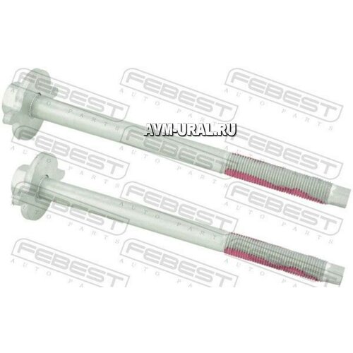 FEBEST 0198-010-PCS2 Болт крепления подушки рамы TOYOTA LAND CRUISER PRADO 120 (компл-2шт) 0198-010-PCS2 болт подвески toyota land cruiser prado 120 150 febest арт 0198010pcs2