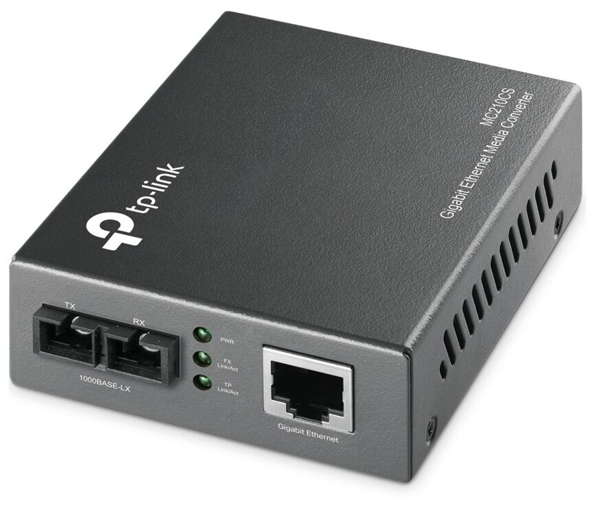 Медиаконвертер TP-Link 1000Mbit RJ45 1000Mbit SC - фото №1