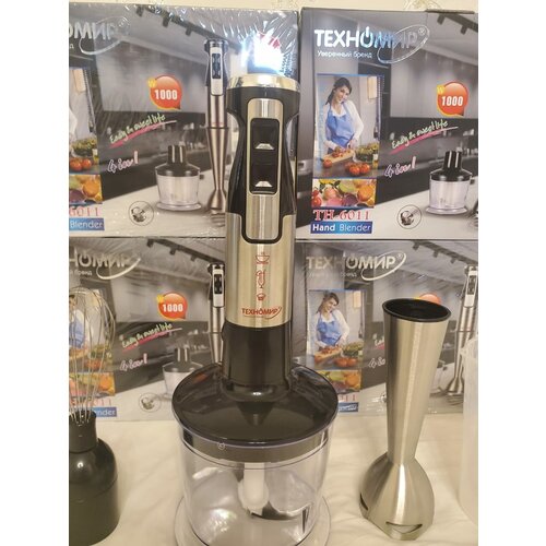 Погружной блендер Техномир 6011 серый 250000₽