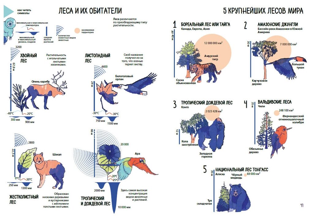 Планета Земля. Мир вокруг нас в инфографике - фото №3