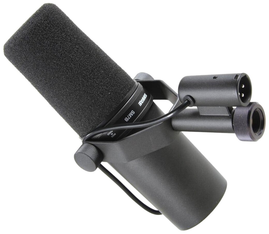 Shure SM7B динамический студийный микрофон (телевидение и радиовещание)