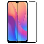 Защитное стекло Nuobi 0.3mm 9H для Xiaomi Redmi 8A (19D) (Черный) - изображение