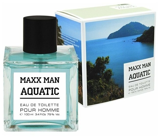 Туалетная вода мужская 100 мл, Maxx Man Aquatic