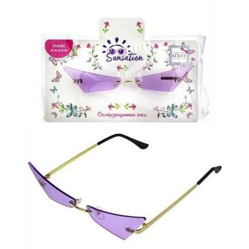 фото Солнцезащитные очки узкие т22464 lukky