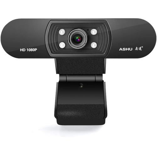 Веб-камера ASHU со встроенным микрофоном Cam SYNC 1080P V2 черный 2Mpix (1920x1080) HD webcam