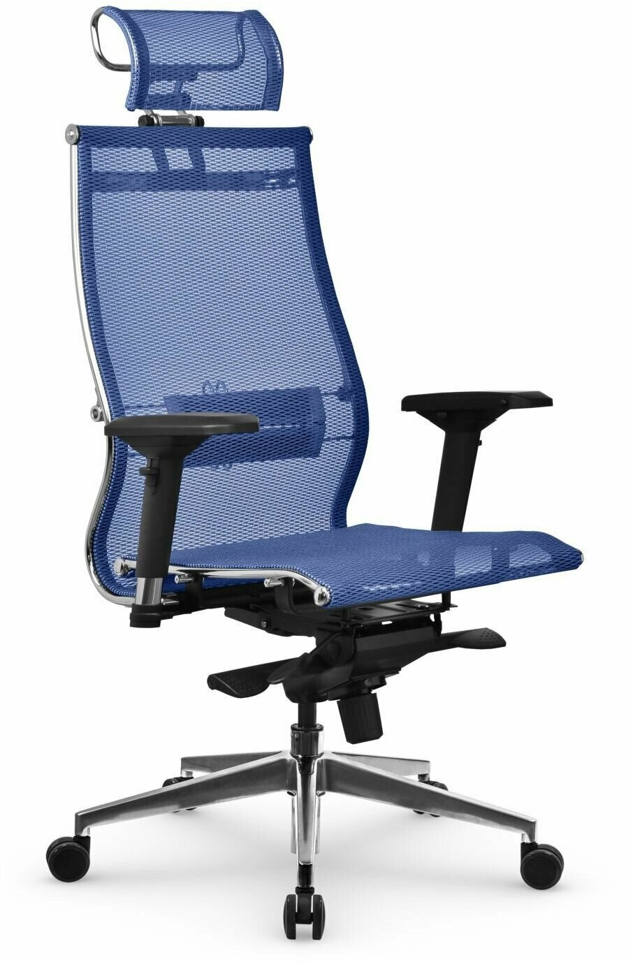 Кресло компьютерное Samurai S-3.051 MPES, сетка, синий
