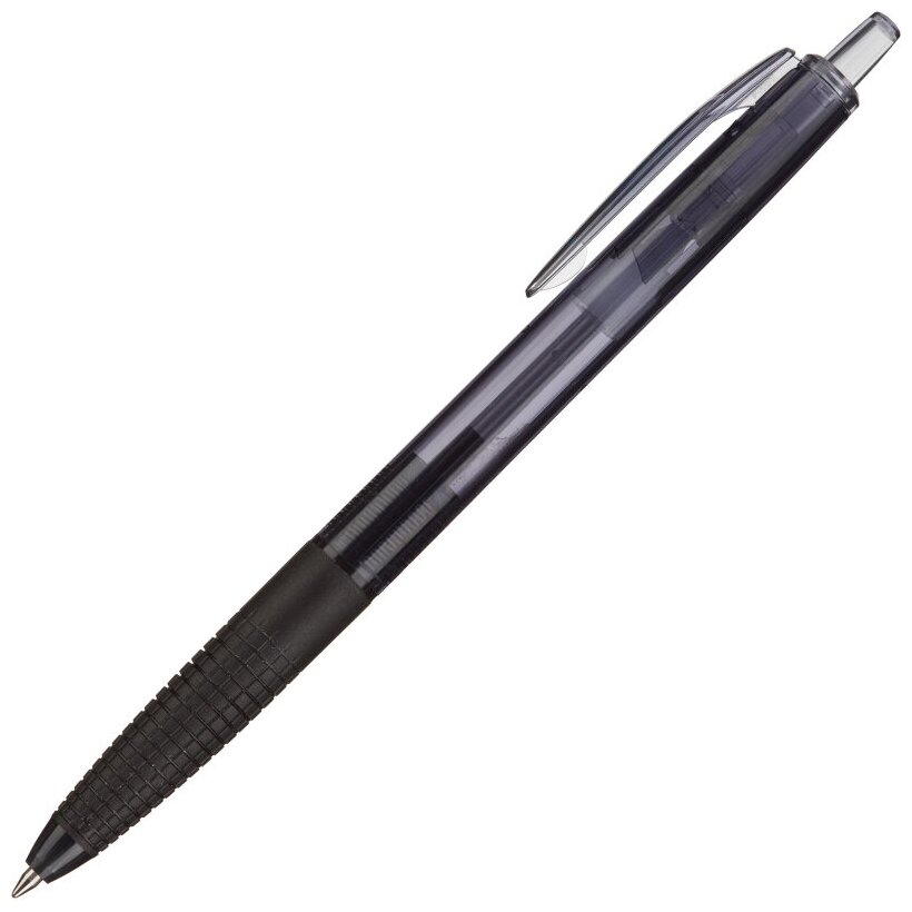 Ручка шариковая автоматическая PILOTSuperGrip BPGG-8R-F-Bрез. манж. чер0.22мм