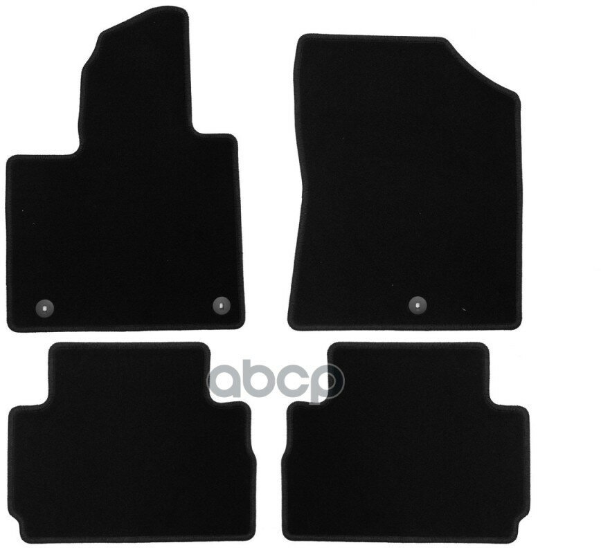 Коврики в салон Klever Econom HYUNDAI Santa Fe 221->, кросс, мест, 4шт (текстиль) / Хендай Сант Klever арт. KLEVER0102007501.