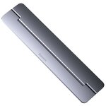 Подставка для ноутбука Baseus Papery Notebook Holder - Dark Gray (SUZC-0G) - изображение