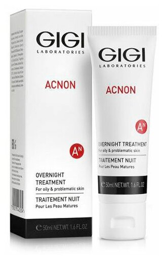 GIGI ACNON Overnight treatment Крем ночной Акнон, 50 мл