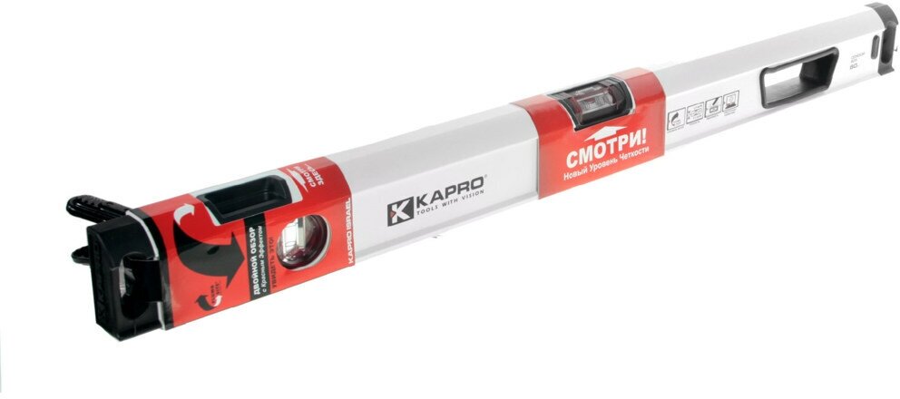 Уровень KaproOpti-Vision 800 мм с двумя глазками
