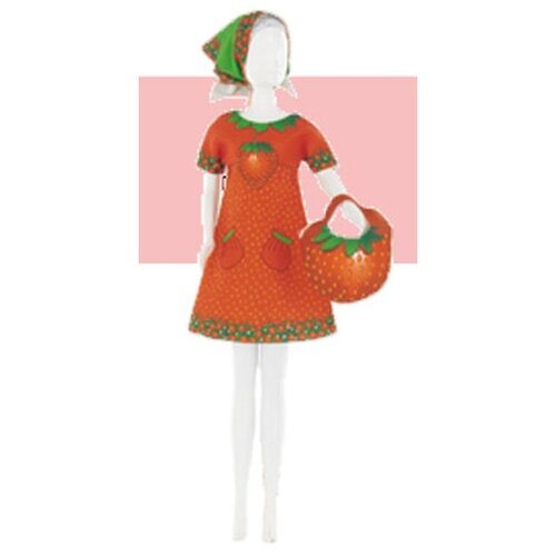 фото Набор для шитья «одежда для кукол twiggy strawberry №2», dressyourdoll dress your doll