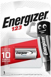 Батарейка Energizer CR123, 1 шт.