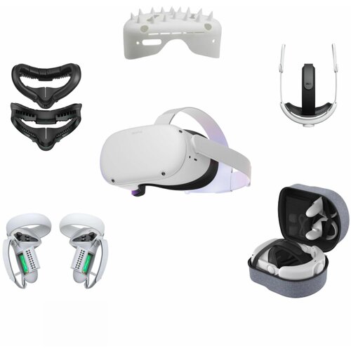 Набор аксессуаров Comfort для VR шлема Oculus Quest 2 KIWI, белый