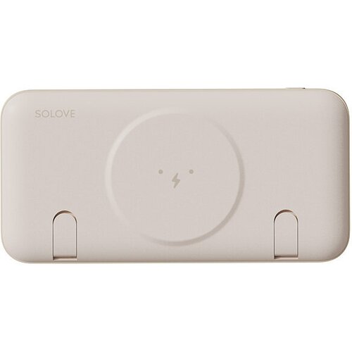 Внешний аккумулятор Solove 10000mAh бежевый 367100₽