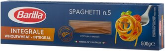 Barilla Макароны Integrale Spaghetti n.5 цельнозерновые, 500 г