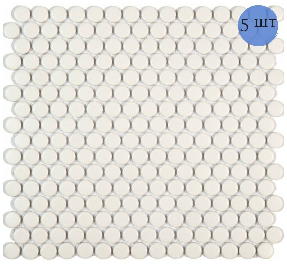 Мозаика керамическая (матовая) NS mosaic PS1900-08 31,5х29,4 см 5 шт (0.47 м²)