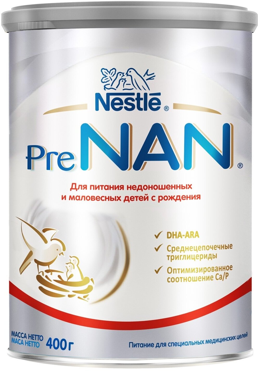 Смесь Nestle Pre-NAN сухая 400 г NAN (Nestle) - фото №15