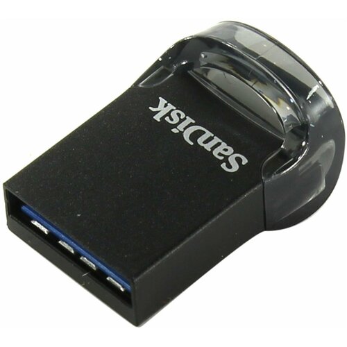 Флешка SanDisk Ultra Fit USB 3.1 32GB (черный) привод внеш verbatim slimline blu ray writer ultra hd 4k usb 3 1 gen 1 usb c