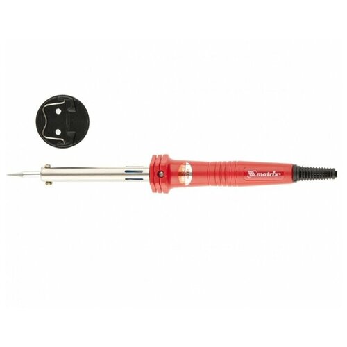 Паяльник Matrix пласт ABS с пониж теплопровод медный наконечник с долговеч покрытием 60W 913036 253000₽