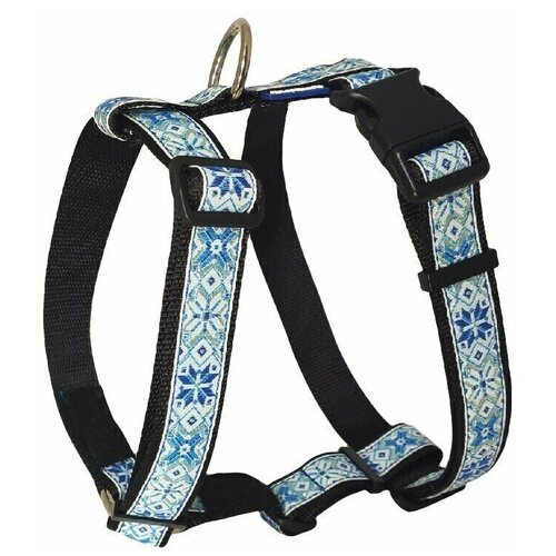 Шлейка прогулочная для собак регулируемая Поларис Размер L цвет 18